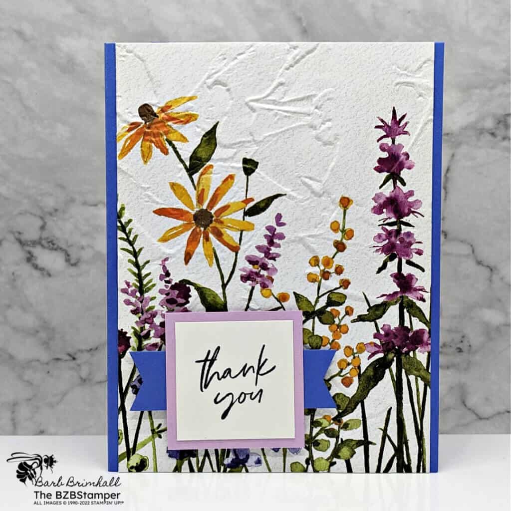 Dainty Flowers Pretty Paper By Stampin' Up!